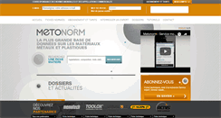 Desktop Screenshot of metonorm.com